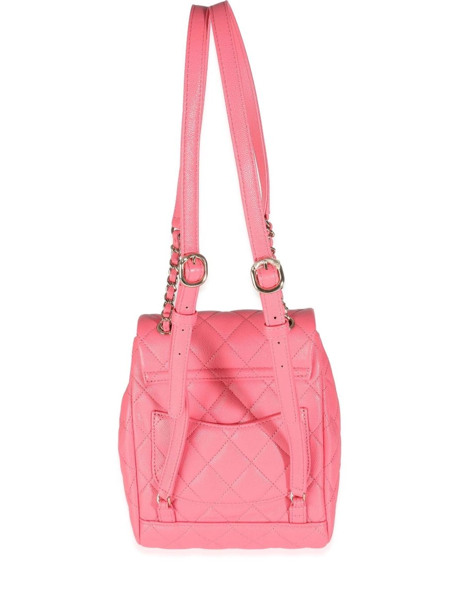Cheap HOT SALE CHANEL diamond-quilted backpack 2021-2023 Women 0429